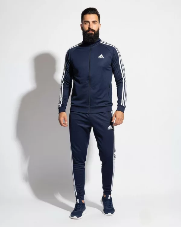 ADIDAS muška trenerka bez kapuljače - teget